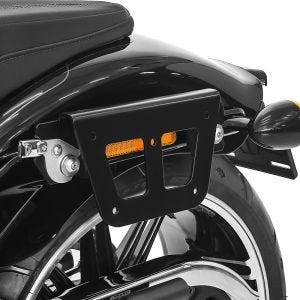 Satteltaschenhalter für Harley Softail Standard 20-21 Kofferträger abnehmbar Craftride QL links_1