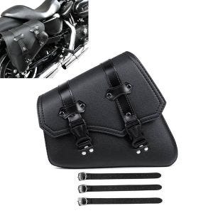 Satteltasche für Harley Davidson Softail Standard / Street Bob Seitentasche links Craftride SB4 schwarz_1