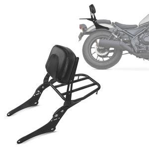 Sissybar MD4 für Honda Rebel 500 17-21 mit Gepäckträger Craftride schwarz_1