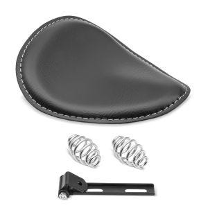 Solo Spring Seat compatible with Royal Enfield Classic 500 BR1 Craftride