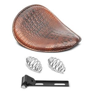 Solo Spring Seat compatible with Royal Enfield Classic 500 BR13 Craftride