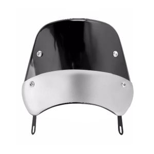 Windshield Craftride RW3 compatible with Royal Enfield Classic 500 / Bullet windscreen black
