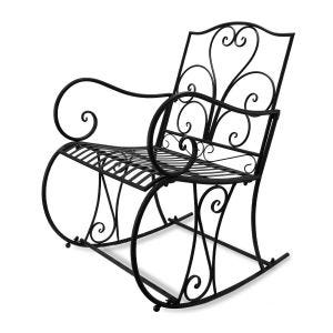 Rocking chair for the garden Iron retro rocking chair BK2214 Divit NEW