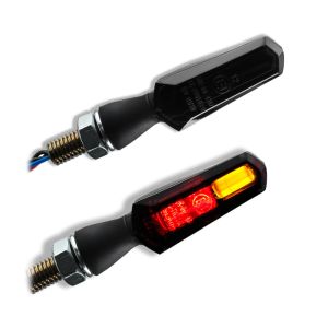 LED turn signal with rear and brake light compatible with Motocross, Enduro Lumitecs TX25