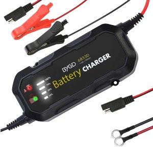Batterie Ladegerät für Harley Road Glide / Road King Zaddox ZX-4 Lumitecs BC2_1