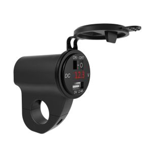12V Motorcycle USB Socket Lumitecs US29