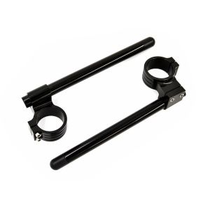 Handlebar 0.87 inch Clip-On 1.61 inch with 1.18 inch increase Zaddox Aluminium in black