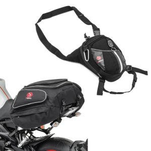 Set: Tail Bag X50 Rear seat bag 50Ltr in + Leg Bag LB8 2.8 Litres