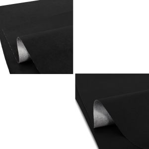 Set: Sitzbank Leder Tourtecs antirutsch in schwarz + Tourtecs Sitzbank-Bezug Universal Schwarz_1