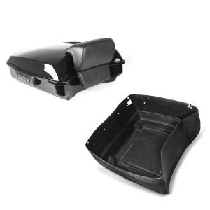 Set: Topcase für Harley Road Glide 15-20 Craftride Razor GB2 schwarz + Innenverkleidung für Harley Davidson Road Glide 15-20 Topcase King Tour Pak Craftride_1