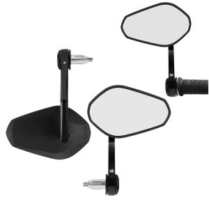 Bar end mirrors compatible with Motocross, Enduro rear view mirror pair ECE Zaddox SP2