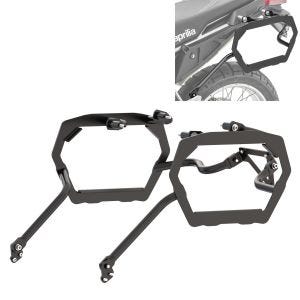 Case carrier compatible with Aprilia Tuareg 660 22-25 Bagtecs SLP for aluminium cases and saddlebags