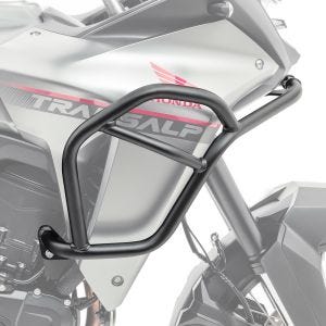 Upper Crash Bar Tank compatible with Honda Transalp XL 750 23-24 Engine Guard Motoguard HG14 Black