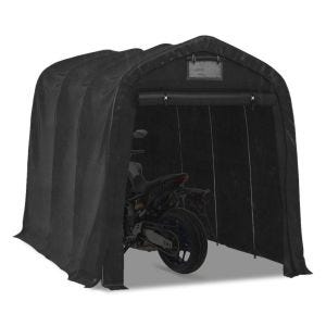 ,Motorcycle Shelter Garage Motoguard MG2 Tent Garage Universal 1,,6x7.87 ft PE black,