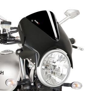 Windshield compatible with Honda Hornet 900 / 600 Puig Vision black 003NN