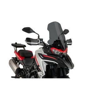 Touring windscreen compatible with Benelli TRK X 24 smoked Puig 21754H