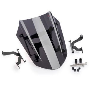 Windshield compatible with Ducati Diavel 1260/S 19-22 Puig 3773F New Generation Sport dark smoke