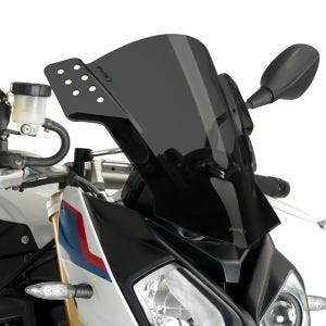 Windshield compatible with KTM 890 Duke R 20-23 Puig Rafale dark smoke