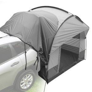 Rear tent car 1-2 persons Vanit awning car tent dome tent freestanding ME64 grey DPL1