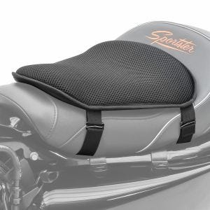 Gel Sitzkissen Suzuki V-Strom 1000 / 650 / XT Komfortkissen M Tourtecs schwarz_1
