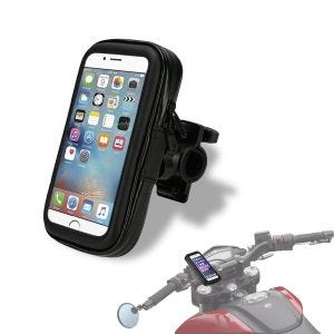 ,Motorcycle smartphone holder SH10 Smartphone pocket 6,,3" for handlebar,