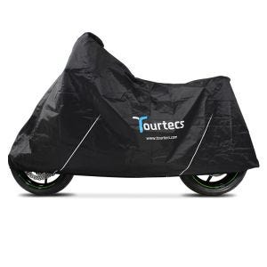 Motorcycle Tarpaulin compatible with Motocross, Enduro Tourtecs L black