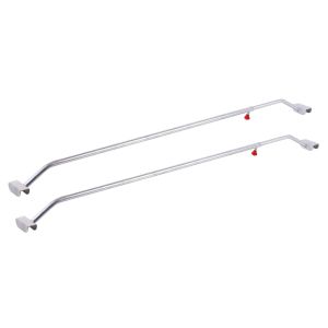 2x Tarpaulin supports for trailers with flat tarpaulin Vanit adjustable support 44.88 inch