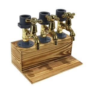 Liqueur dispenser Divit LS10 Spirits dispenser for 3 bottles and tap DPL1 NEW