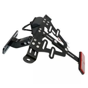 License plate holder compatible with Yamaha MT-07 / Tracer 700 tail tidy + LED Zaddox KH5