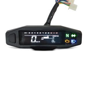 Motorrad Tachometer digital Zaddox SM22 Drehzahlmesser LCD_1