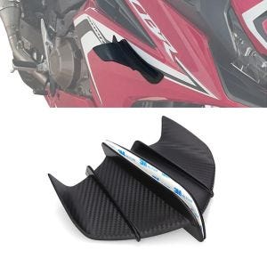 Fairing winglets compatible with Motocross, Enduro Zaddox DF1 matt carbon look